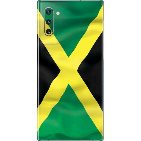 Jamaica Flag Galaxy Note 10 Skin